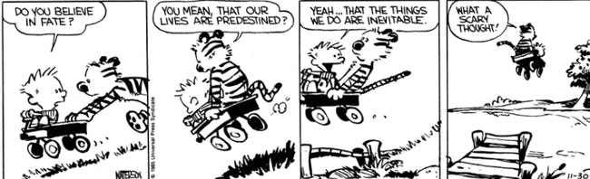 Calvin & Hobbes_Predestined