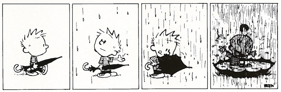 Calvin
              & Hobbes_Rain